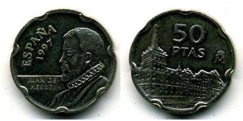 50 Peseta Regno di Spagna (1976 - ) Rame/Nichel 
