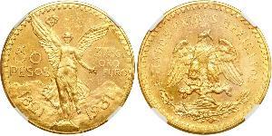 50 Peso Mexiko (1867 - ) Gold 
