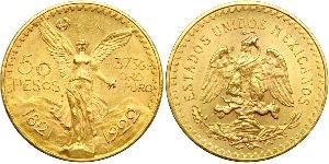 50 Peso United Mexican States (1867 - ) Gold 