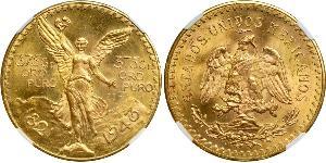 50 Peso United Mexican States (1867 - ) Gold 