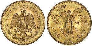 50 Peso Mexique (1867 - ) Or 