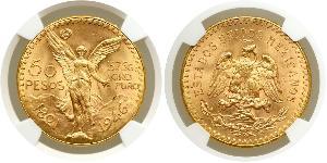 50 Peso México (1867 - ) Oro 
