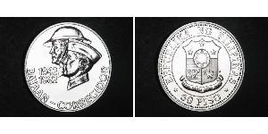 50 Peso Philippinen Silber 