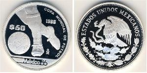 50 Peso 墨西哥 銀 
