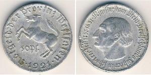 50 Pfennig Allemagne Aluminium Heinrich Friedrich Karl vom Stein