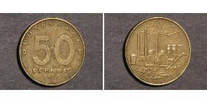 50 Pfennig Deutsche Demokratische Republik (1949-1990) Bronze/Messing/Aluminium 