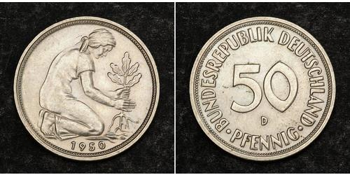 50 Pfennig Allemagne de l