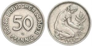 50 Pfennig Allemagne de l