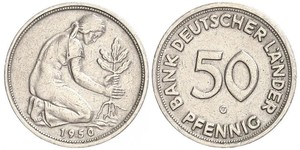 50 Pfennig Allemagne de l