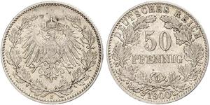 50 Pfennig Deutsches Kaiserreich (1871-1918)  