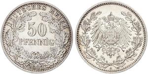 50 Pfennig German Empire (1871-1918)  