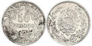 50 Pfennig German Empire (1871-1918)  