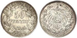 50 Pfennig German Empire (1871-1918)  