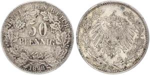 50 Pfennig German Empire (1871-1918)  