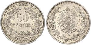 50 Pfennig German Empire (1871-1918)  