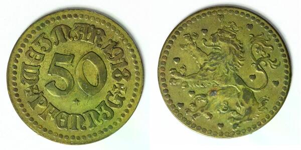 50 Pfennig Germany  