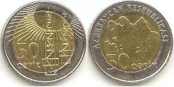 50 Qəpik Azerbaijan (1991 - )  