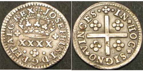 50 Reis Regno del Portogallo (1139-1910) Argento 