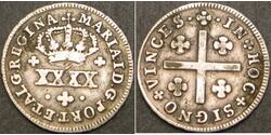 50 Reis Reino de Portugal (1139-1910) Plata 