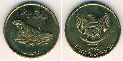 50 Roupie Indonésie (1945 - ) Bronze 