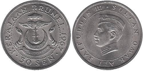50 Sen Brunei  