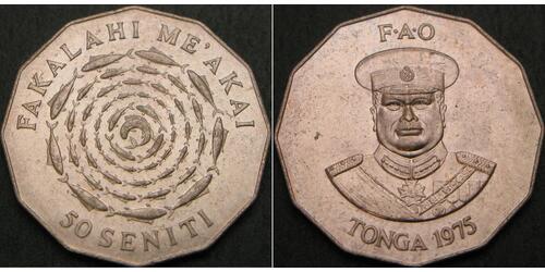 50 Seniti Tonga (1970 - )  