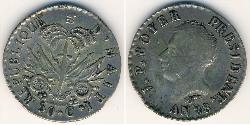 50 Sent Haiti (1804 - ) Silver 