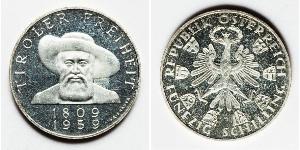 50 Shilling Republic of Austria (1955 - ) Argent 