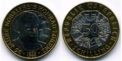 50 Shilling Republic of Austria (1955 - ) Bilame 