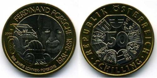 50 Shilling Republic of Austria (1955 - ) Bilame 
