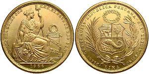 50 Sol Peru Gold 