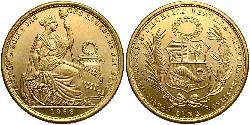 50 Sol Perú Oro 