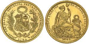50 Sol Perú Oro 