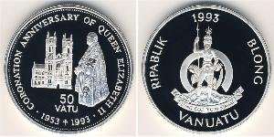 50 Vatu Vanuatu Plata 