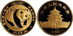 50 Yuan Volksrepublik China Gold 