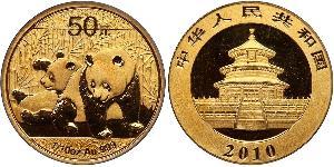 50 Yuan Volksrepublik China Gold 