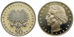 50 Zloty République populaire de Pologne (1952-1990)  