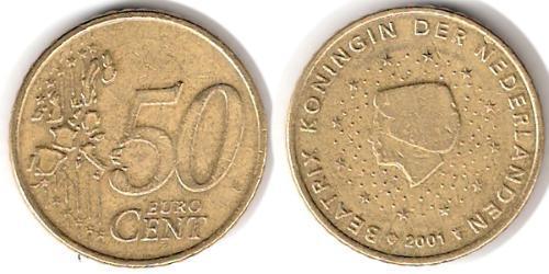 50 Євроцент Королівство Нідерланди (1815 - )  