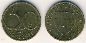 50 Грош Австрийская Республика(1955 - ) Алюминий/Бронза 