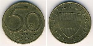 50 Грош Австрийская Республика(1955 - ) Алюминий/Бронза 