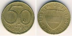 50 Грош Австрійська Республіка (1955 - ) Бронза/Алюміній 