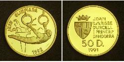 50 Динер Andorra (1278 - ) Золото 