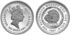 50 Долар Австралія (1939 - ) Золото 