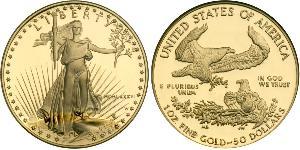 50 Долар США (1776 - ) Золото 