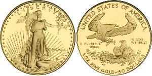 50 Долар США (1776 - ) Золото 