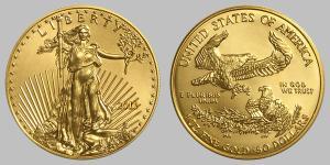 50 Долар США (1776 - ) Золото 
