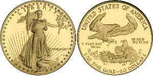 50 Долар США (1776 - ) Золото 