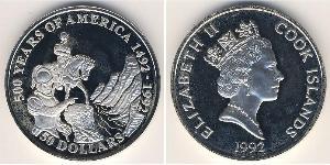 50 Долар Cook Islands (1965 - ) Срібло 