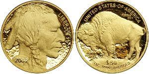 50 Доллар США (1776 - ) Золото 