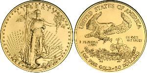 50 Доллар США (1776 - ) Золото 